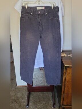 505 Levi's Gray Straight Legs, 34x29